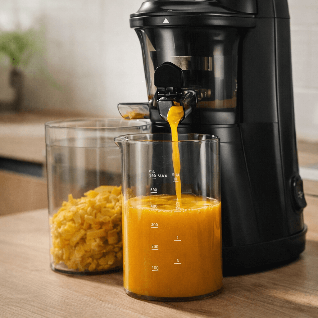 SilverCrest Slow Juicer – test i sok z pomarańczy i jabłek