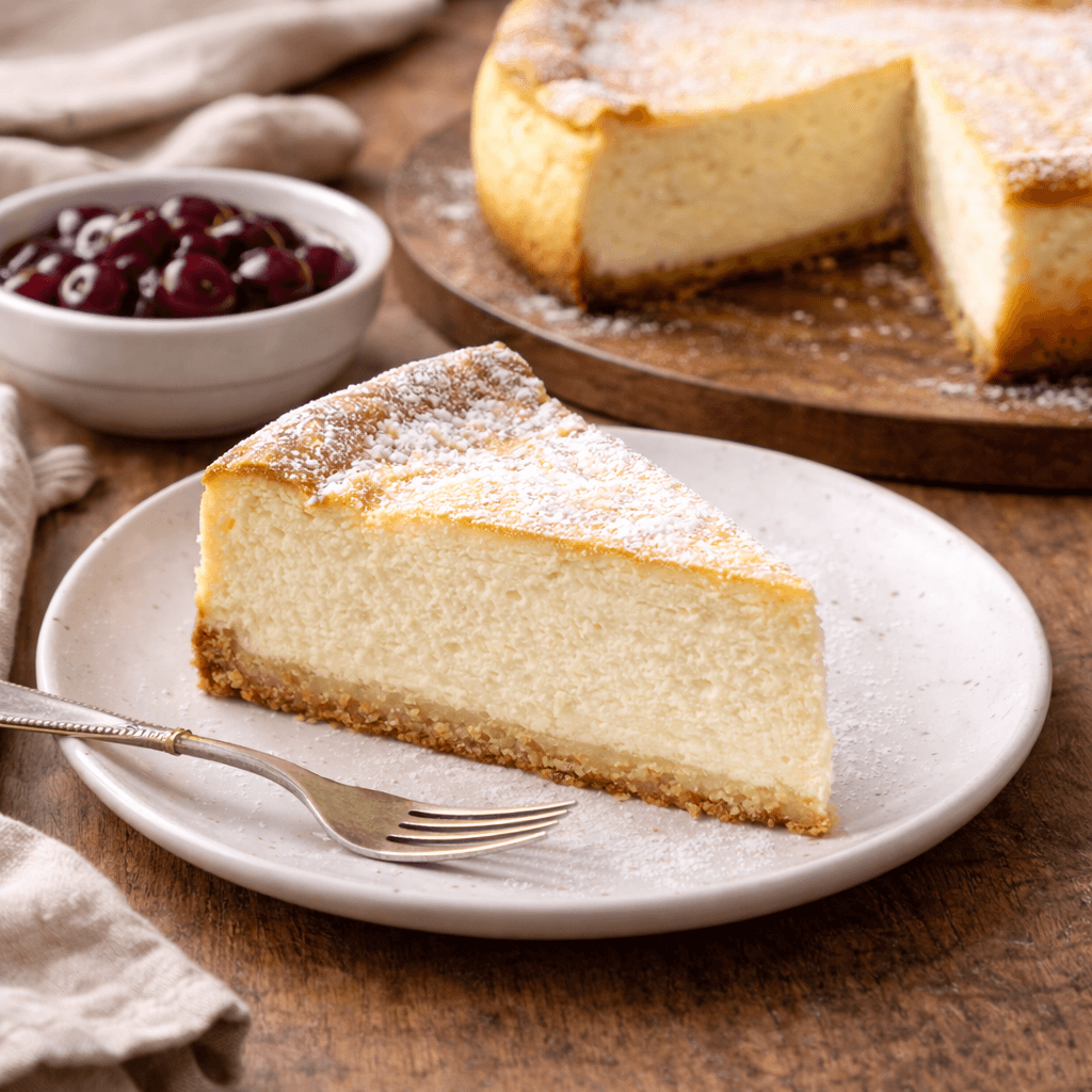 Käsekuchen – niemiecki sernik na quarku