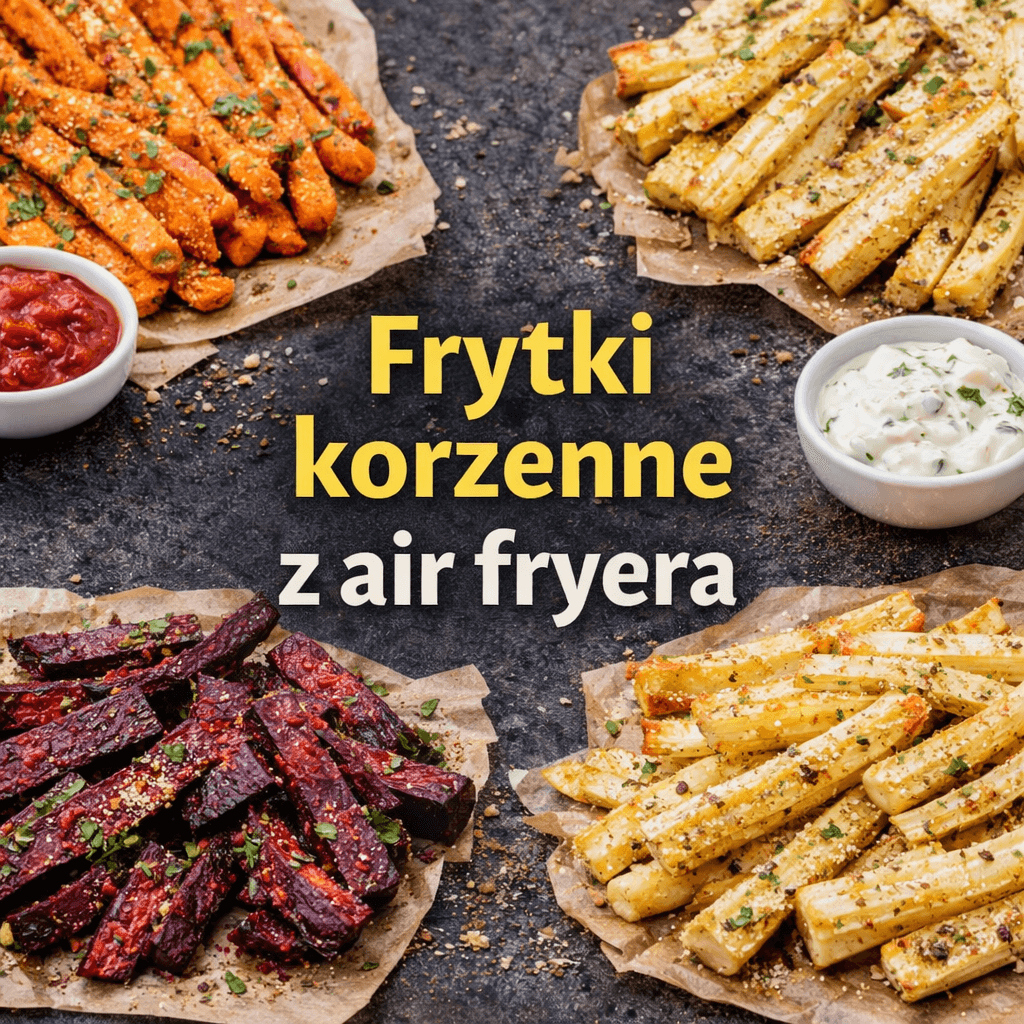 Frytki korzenne z air fryera – 5 prostych przepisów