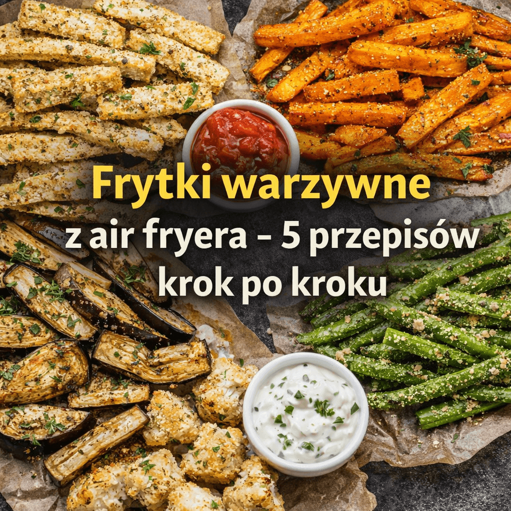 Frytki warzywne z air fryera – 5 przepisów krok po kroku